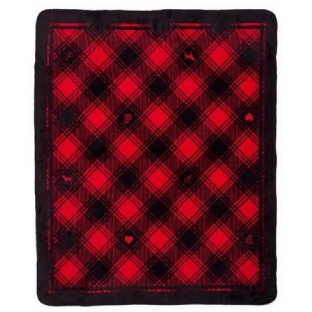 New in Package Victoria’s Secret pink Sherpa blanket